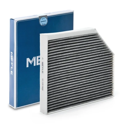 Image de MEYLE 112 320 0020 Filtre d&#039;habitacle à charbon actif, Cartouche filtrante, avec action absorbant les odeurs 241 279 35 ORIGINAL Quality