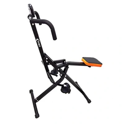 Image de Ffitness FLTBC300 Total Power Body Crunch Appareil multifonction avec écran LCD, fitness à la maison, pour pectoraux, fessiers, abdominaux, jambes et bras, noir