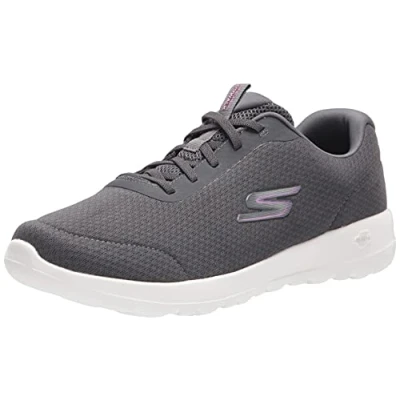 Image de Skechers Femme Go Walk Joy Ecstatic Basket, Charbon, 38 EU Large