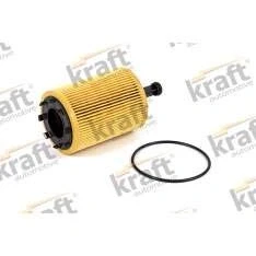 Image de KRAFT 1704850 Filtre à huile Cartouche filtrante VOLKSWAGEN: Touran I, Caddy 3, Polo IV 3/5 portes, AUDI: A3 A4 B7 Berline, B8 Avant