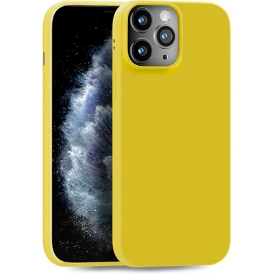 Image de MyGadget Coque pour iPhone 11 Pro Case TPU Souple &amp; Soft Cover Protection Extra Fine Légère Étui Coloré Anti Choc et Rayures Jaune