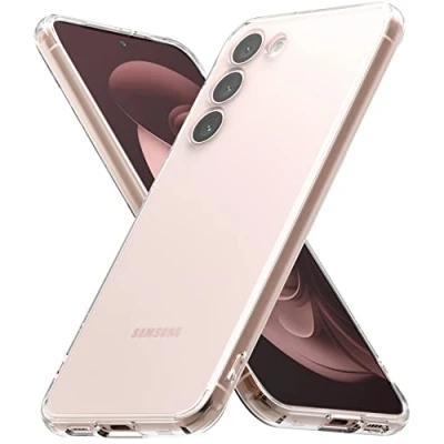 Image de Ringke Compatible avec Coque Samsung Galaxy S23 Plus 5G [Fusion] Transparente Clear Rigide Polycarbonate Back TPU Souple Bumper Étui Antichoc de Protection (Matte Clear)