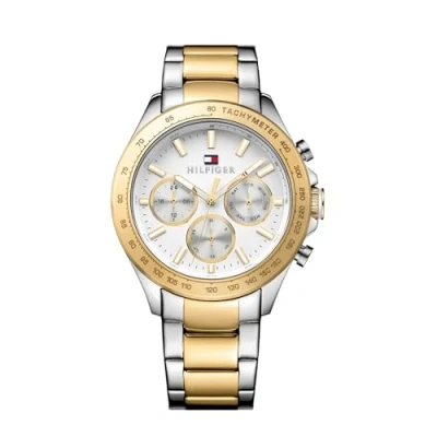 Image de Tommy Hilfiger Montre Analogique Multifunction à Quartz pour homme avec Bracelet en Acier Inoxydable deux coloris 1791226