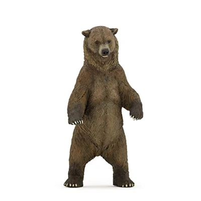 Image de Papo Grizzly LA Vie Sauvage Figurine Animal, 50153, 50153 Grizzly, Petite