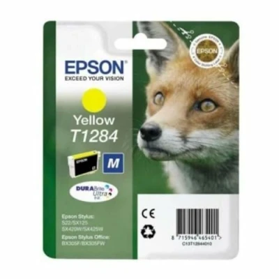 Image de Epson T1284 (C13T12844012) Cartouche d&#039;encre jaune