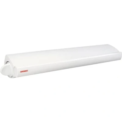 Image de LEIFHEIT 83040 Séchoir enrouleur mural Rollfix 210 Longline Etendoir à linge 5 fils 21 m intérieur et extérieur