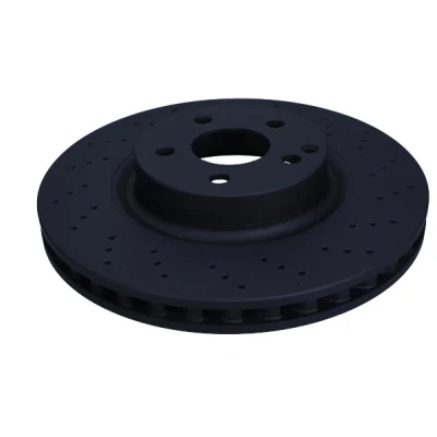 Image de QUARO QD1457HC Disque de frein 335 32 5 112 percé/revêtement int. peint à haute teneur en carbone sans moyeu roue, boulon fix roue