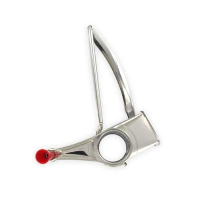 Image de Fackelmann 27652 moulin à fromage, râpe Chromé, Argenté, 24 x 10 8 cm