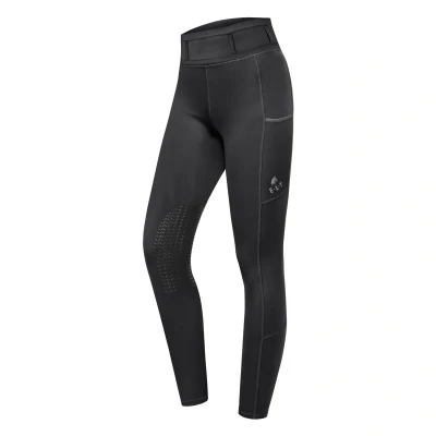 Image de ELT Legging d&#039;Équitation Ella Prise de Genou Noir EU 176