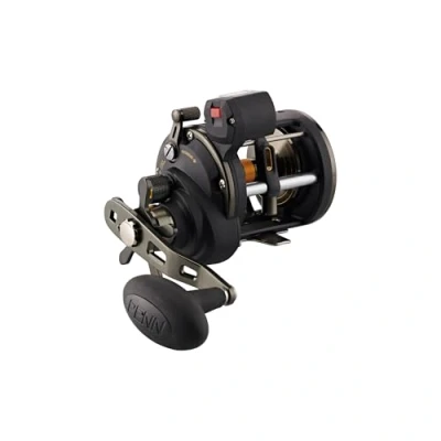 Image de Moulinet Mer compteur de ligne Penn Squall® II Level Wind RH 20 casting