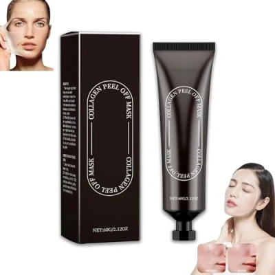 Image de Ss Collagen Reverse Volume Peel Off Face Mask,Collagen Mask Bio Real Deep Mask,Cleansing, Hydrating and Moisturizing Suitable for All Skin Types (1 pcs)
