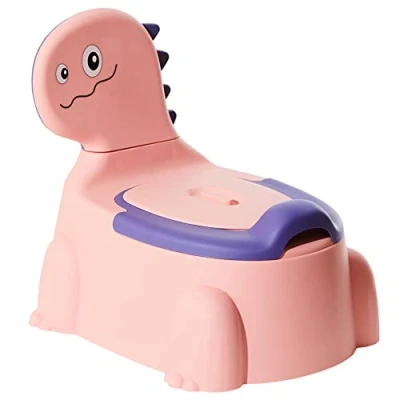 Image de Pot Toilette Bébé Pour Apprentissage de la Propreté Bebe et Enfant Confortable, anti dérapant avec Systeme Eclaboussure Odeur Vidange Facile amovible