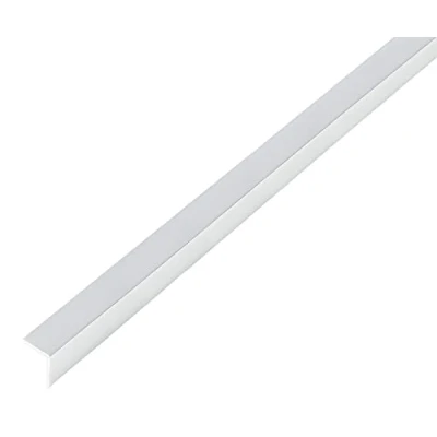 Image de Alberts 488529 Cornière autoadhésive aluminium, design chromé 1000 x 20 mm