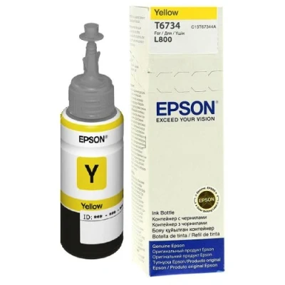Image de Epson C13T67344A Jaune Cartouche d&#039;encre