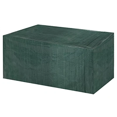 Image de Kingsleeve Bâche de Protection pour Ensemble Jardin en polyéthylène 242 x 162 100 cm résistante aux UV déchirures et intempéries Meubles Robuste