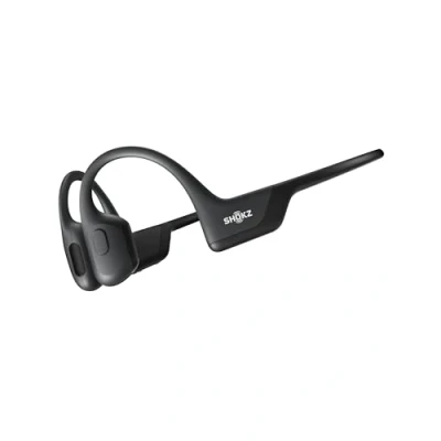 Image de SHOKZ OpenRun Pro Casque à Conduction osseuse, écouteurs Bluetooth oreillles Libres pour Le Sport avec Micro, sans Fil étanche IP55, 10H d&#039;autonomie, Bandeau de Noir