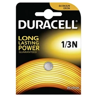 Image de Duracell Pack de 10 Piles Bouton Lithium CR1/3N 2L76 3V