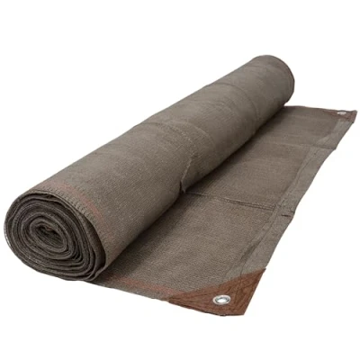 Image de Brise vue jardin occultant WerkaPro 10829 Taupe Tissage renforcé de 220 gr/m2 Rouleau 1,5 m x 10 En polyéthylène