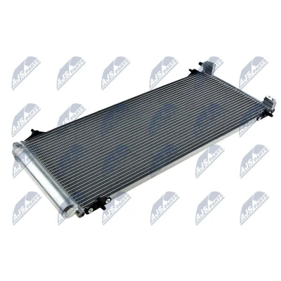 Image de NTY CCS CT 016 Condenseur De Clim avec déshydrateur Aluminium 710 R 134a PEUGEOT: 407 Berline, 607 SW, CITROËN: C5 III Break, 3