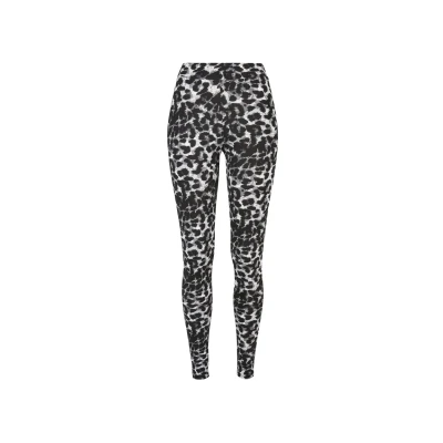 Image de Urban Classics SOFT AOP Legging, Femme, Taille: XS, Blackleo