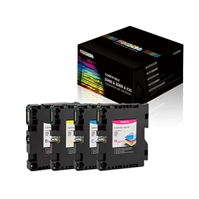 Image de PRINTANDINK Sublimation Encre Compatible avec Sawgrass Virtuoso SG400 SG800 Ricoh Aifcio SG3100 SG3110 SG7100 Transfert Cartouches d&#039;encre (Transfert de Chaleur)