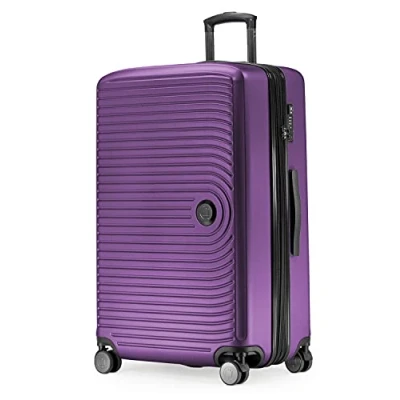 Image de Hauptstadtkoffer Mitte Grande Valise Rigide, TSA, 4 Roulettes, Bagage en Soute avec Extension de Volume 8 Cm, 77 130 Litres, Aubergine