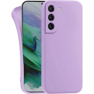 Image de MyGadget Coque pour Samsung Galaxy S21 FE Case TPU Souple &amp; Soft Cover Protection Extra Fine Légère Étui Coloré Anti Choc et Rayures Violette