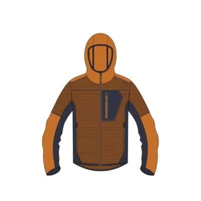 Image de CMP Veste en polaire tricot Tech à capuche fixe pour homme