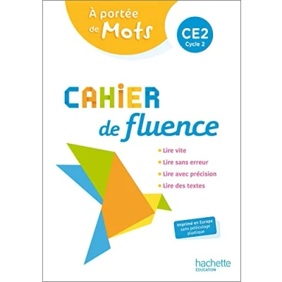 Image de Cahier de fluence CE2 A portée mots élève Ed. 2022 (Broché)