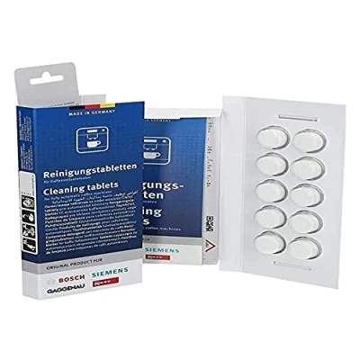 Image de Tablettes de nettoyage compatibles avec toutes les machines à café et thermostats Contenu : 10 comprimés