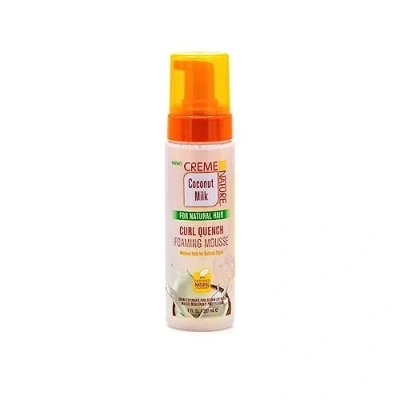 Image de Creme Of Nature, Mousse Coiffante au Lait de Coco, Formule Infusée D’Huile Hydratation et Définition des Boucles 207Ml