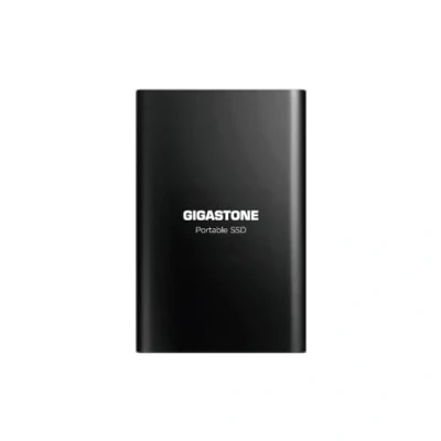 Image de Gigastone 2To Portable SSD, Disque SSD Externe avec Interface USB 3.1 Type C pour PS4 PC Mac Windows Xbox One et Smart TV, 3D NAND, Haute Vitesse de Lecture jusqu&#039;à 550 Mo/s. Noir