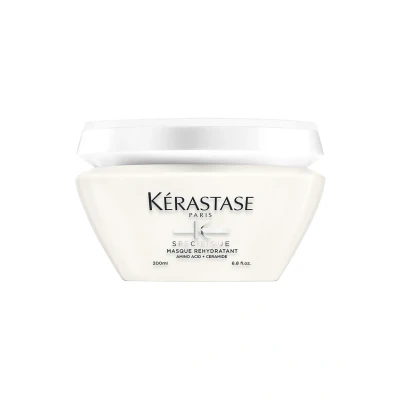 Image de KÉRASTASE Specifique Divalent Masque Rehydratant Hydrating Gelmask FOR OILY Roots &amp; Sensitized Lengths pour les cheveux, Taille: 200 ml,