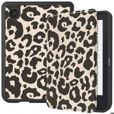 Image de Coque à rabat Slim Soft Kobo Clara 2E / Tolino Shine 4 Leopard iMOSHION®
