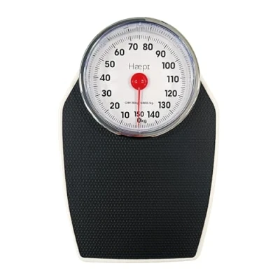 Image de Haepi Pèse Personnes Mécanique Avec Grand Plateau, Chiffres Maximale De 150kg Garantie 15ans
