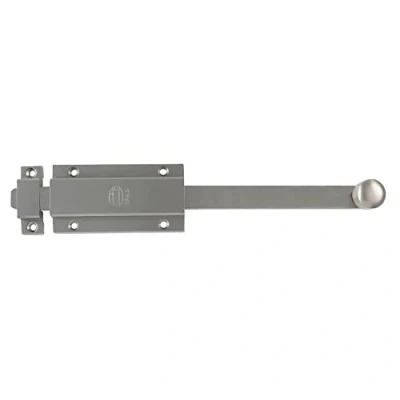 Image de Amig Loquet de Porte en Laiton Finition Chromé Mat Dimensions 150 mm Installation Facile Utilisation Polyvalente Compatible Avec 22557 Model 5, Mat, mm,
