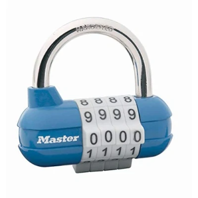 Image de Master Lock 1523EURD Cadenas à Combinaison, Couleur Aléatoire, 5,9 x 6,4 2,6 cm