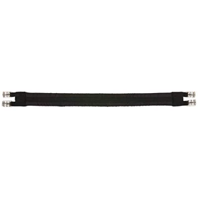 Image de Rhinegold Sangle rembourrée en coton 142,2 cm Noir Circonférence : 0, 142,24