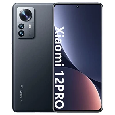 Image de Xiaomi 12 Pro Téléphone Portable 6,73&quot; AMOLED 120 Hz AdaptiveSync Display Unlocked Android Triple Appareil Photo 50 MP Processeur Snapdragon 8 Gen 1 Dual SIM, 5G, NFC (Gray, 12+256)