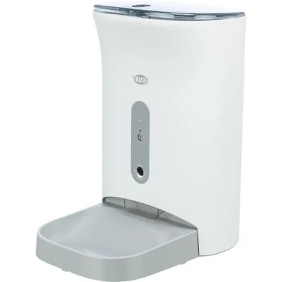 Image de TRIXIE &quot;Distributeur Automatique de Nourriture Pratique TX8 Smart 2.0, 4,5 l/24 x 38 19 CM, Blanc/Gris 24344