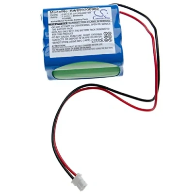 Image de vhbw Batterie Compatible avec Visonic 0 9912 H, W, Powermax Plus, Powermax+ Alarme Maison/contrôle Home Security (2000mAh, 7.2V, NiMH)