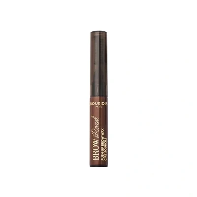 Image de Bourjois Brow Reveal Push Up Cire à sourcils 03 Medium Brown, longue tenue pour plus pleins et moulés, texture douce, applicateur 3 en 1 effet laminage, 24 heures