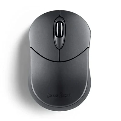 Image de perixx PERIMICE 802 Souris Bluetooth sans Fil Design Portable Compatible avec Windows, iOS et Android PC, Ordinateur Portable, Tablette, Smartphone Gris Graphite, 12177, Argent