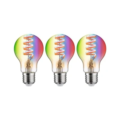 Image de Paulmann ampoule LED ZigBee E27 6,3 W RGBW or x3