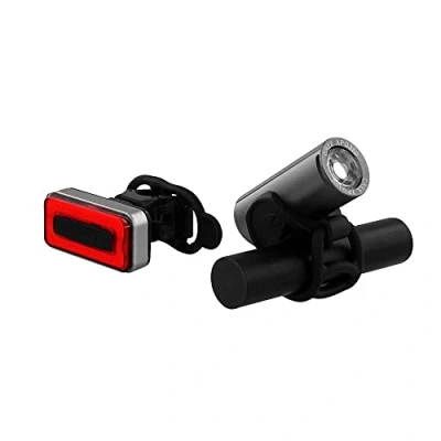 Image de T&#039;n&#039;b Kit d&#039;éclairage avant et arrière T&#039;nB pour vélo rechargeable via USB Noir 3303170093351