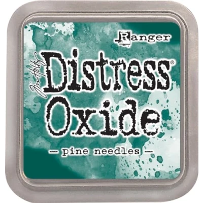 Image de Ranger Tim Holtz Distress Oxide Brushed Corduroy a 2x2 Raised Pad, with Water Reactive Dye Ink Détresse Oxyde Les Tampons d&#039;encre, Gris, 7,6 x cm