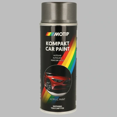 Image de MOTIP 51073 Peinture combinée pour voitures 400ml aérosol gris Kompakt silver metallic 400 ml