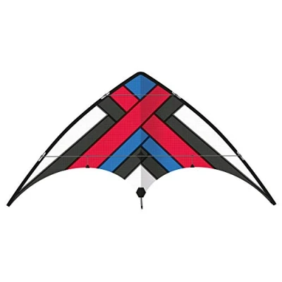 Image de GÜNTHER FLUGSPIELE 1081 cerf volant de sport Xero Loop 160, pour avancés, voile en polyester Ripstop résistant à la déchirure, tiges robustes fibre verre, taille env. 160 x 80 cm
