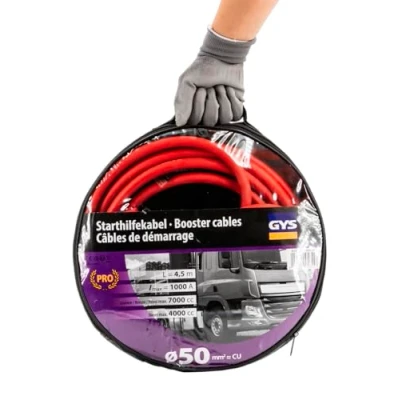 Image de GYS Cbles Démarrage 700 à 4, 5 M/ 35 mm² Pinces Isolées