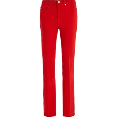 Image de Tommy Hilfiger Jean Femme Bootcut RW Clr Stretch, Rouge (Fireworks), 29W / 30L